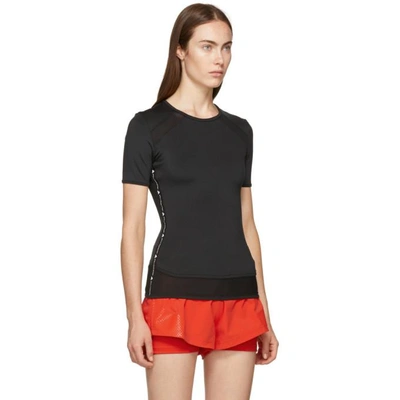 Shop Adidas By Stella Mccartney Black P Ess T-shirt