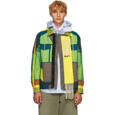 Shop Craig Green Yellow Tent Jacket In 11_yellow