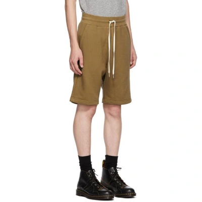 JOHN ELLIOTT 棕色 SWEAT 短裤