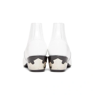 Shop Toga Pulla White Ankle Boots