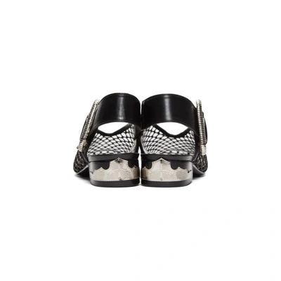 Shop Toga Pulla Black And Clear Vinyl Loafers