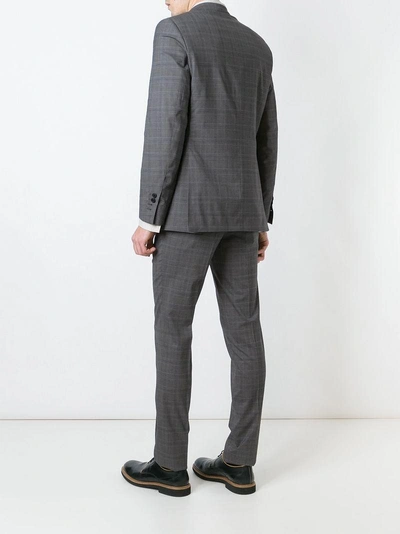 Shop Fashion Clinic Timeless Woven Check Suit In Grey