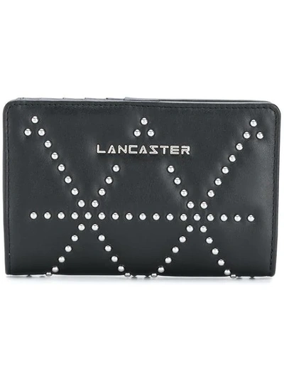 Shop Lancaster Studded Wallet In Black