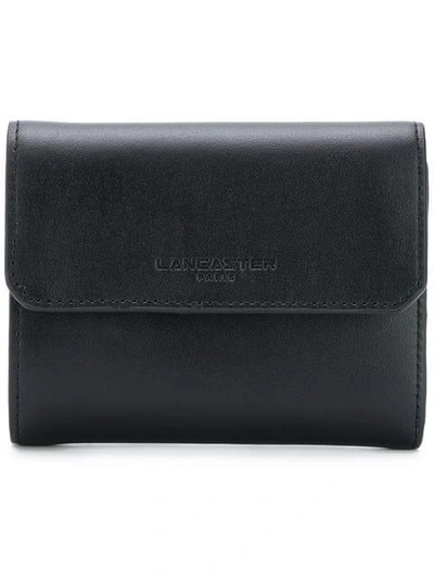 Shop Lancaster Small Flap Wallet In Black