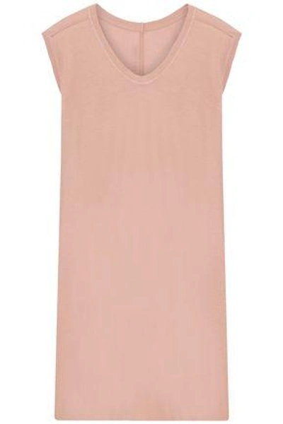 Shop Rick Owens Lilies Woman Oversized Stretch-jersey Top Blush