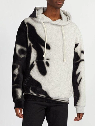 Maison margiela shop spray paint hoodie