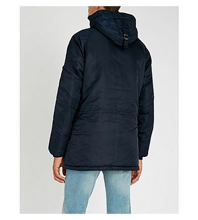 Shop Alpha Industries N-3b Shell Jacket In Rep  Blue