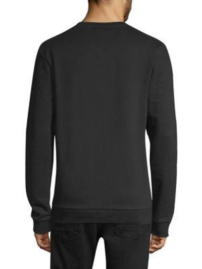 Shop Etudes Studio Story Europa Graphic Sweater In Black