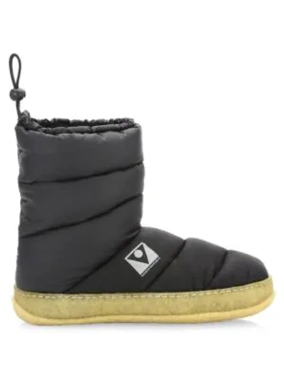 Shop Maison Margiela Puffer Insulated Ankle Boots In Black