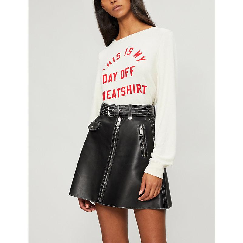 wildfox this is my day off sweatshirt