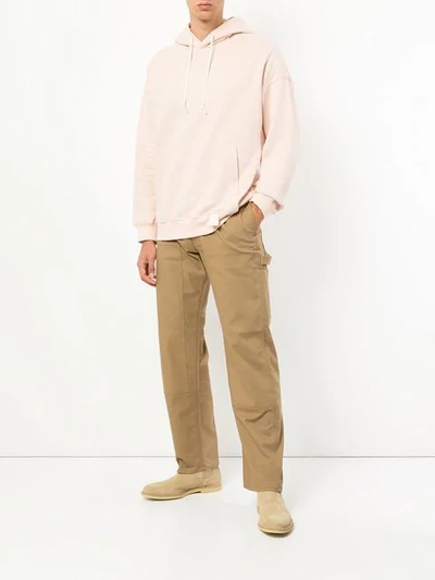 Shop N.hoolywood Drawstring Hoodie In Pink