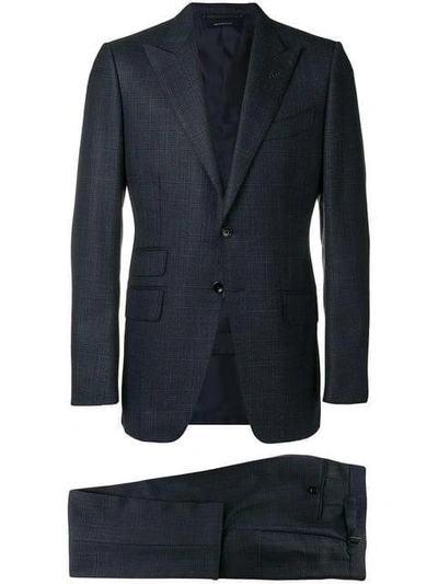 Shop Tom Ford Two-piece Suit In Blue