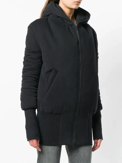 Shop Ann Demeulemeester Bomber Jacket In Black