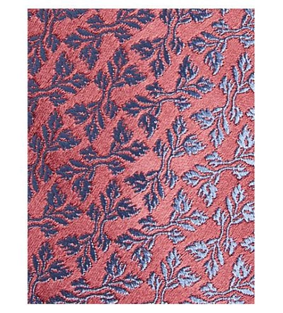 Shop Charvet Two-tone Mare Silk Tie In Pink