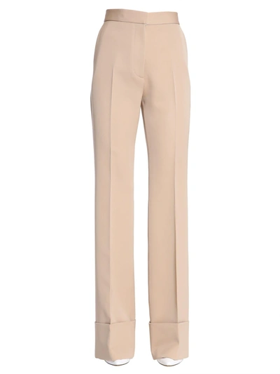 Shop Stella Mccartney Dakota Trousers In Beige