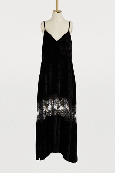 Shop Stella Mccartney Kelsey Dress In 1000 - Black