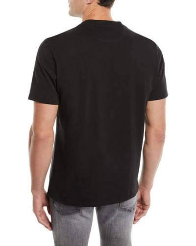 Frame Heavyweight Slim-fit T-shirt In Black