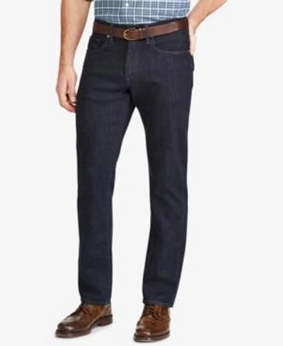 Shop Polo Ralph Lauren Men's Big & Tall Prospect Straight Stretch Jeans In Navy