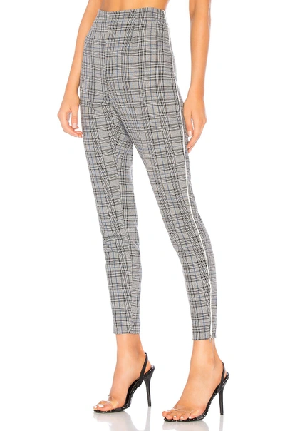 Shop About Us Celine Plaid Pants In Gray. In Grey Plaid
