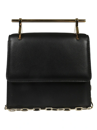 Shop Malletier Mini Collectionneuse Shoulder Bag In Black