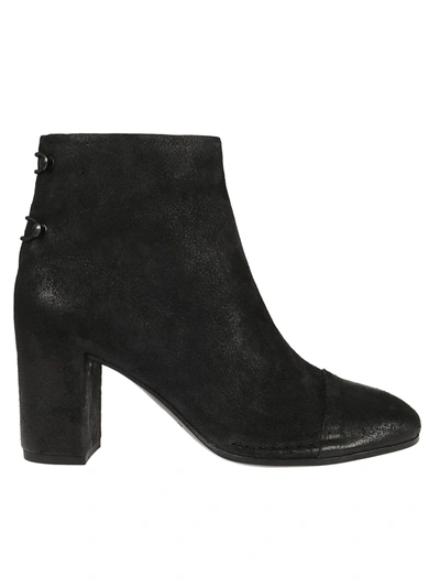 Shop Roberto Del Carlo High Block Heel Ankle Boots In Black