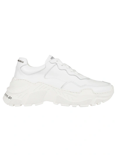 Shop Philipp Plein Runner Mm Sneakers In White