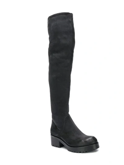 Shop Strategia Funny Eco Boots In Black