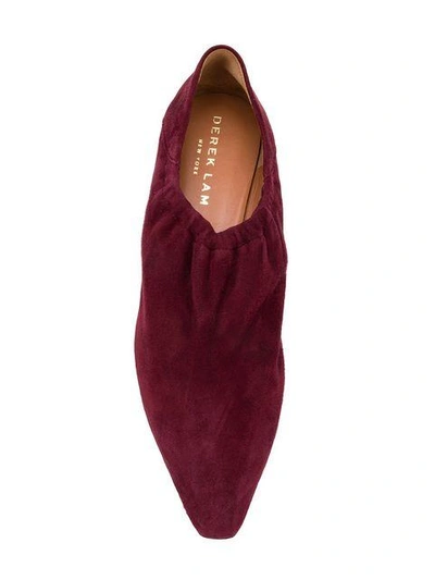 pointed slippers