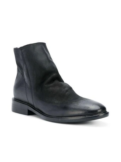 Shop Strategia Slouchy Ankle Boots In Nero