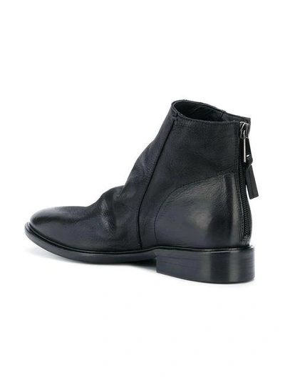 Shop Strategia Slouchy Ankle Boots In Nero