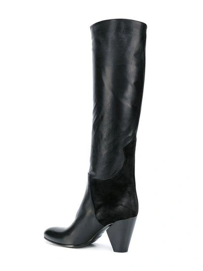 Shop Strategia Knee-length Boots In Black