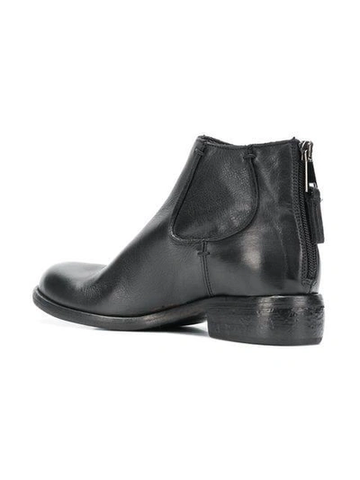 Shop Strategia Low Ankle Boots - Black