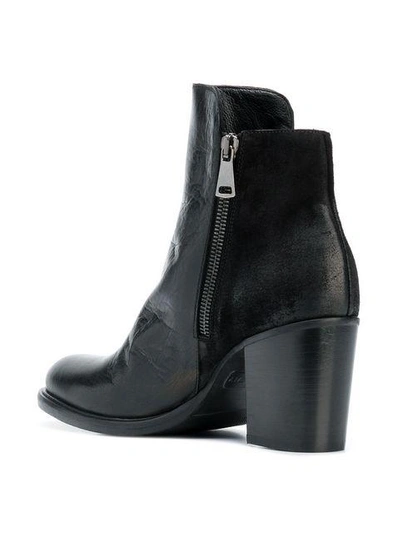side zipped ankle boots