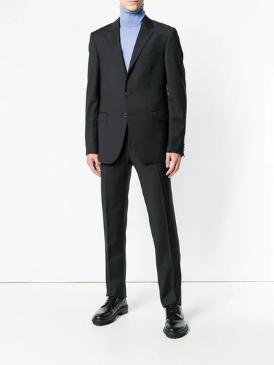 Shop Lanvin Two-piece Formal Suit In Black