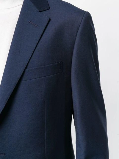 Shop Lanvin Two-piece Formal Suit In Blue