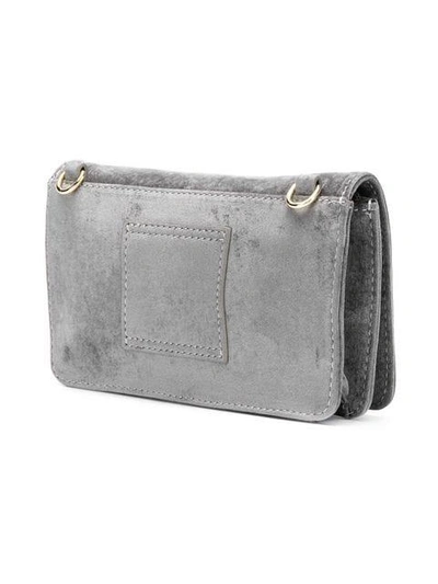 Shop Lancaster Large Clutch Bag - Grey