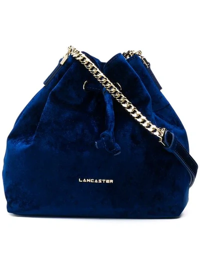 Shop Lancaster Small Bucket Bag - Blue