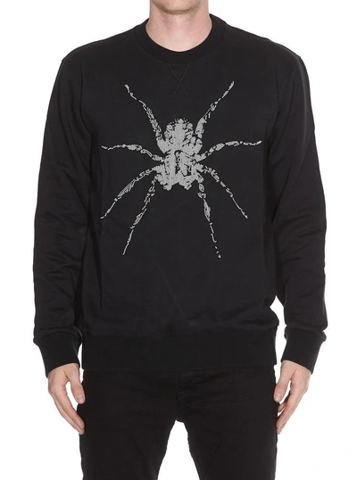 Shop Lanvin Spider Sweater In Black