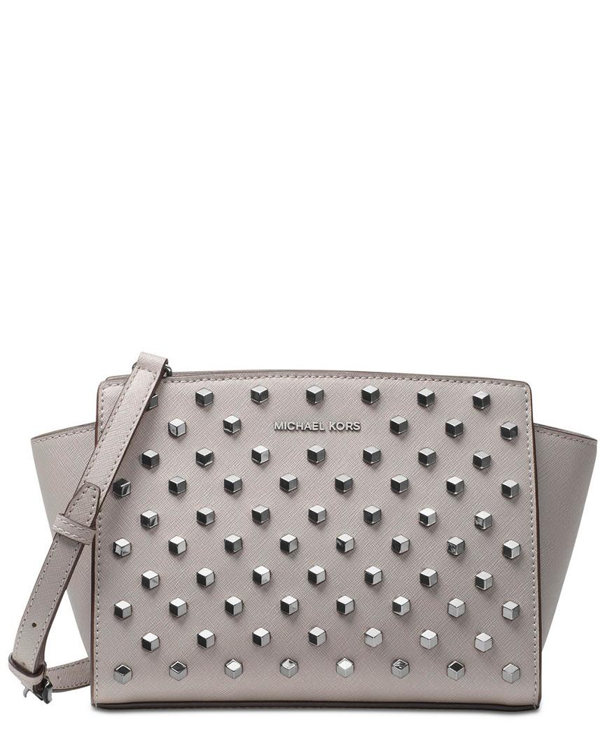 michael kors selma studded purse