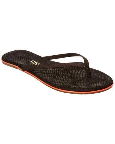 Shop Tkees Studio Flip Flop In Black