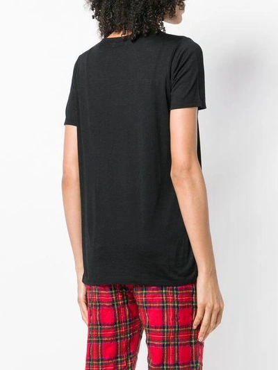 Shop Allude Short-sleeved T-shirt - Black