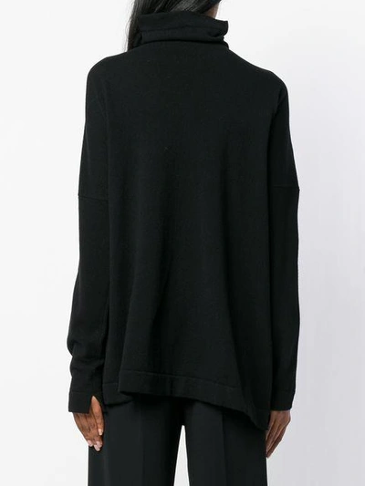 Shop Daniela Gregis Roll Neck Sweater - Black