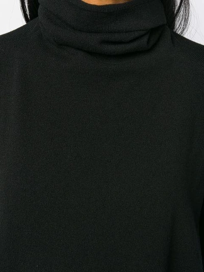 Shop Daniela Gregis Roll Neck Sweater - Black