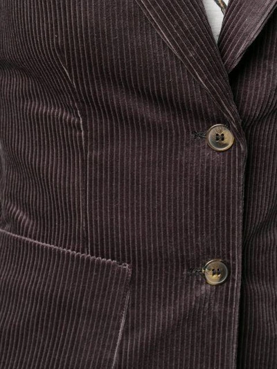 Shop Société Anonyme Classic Corduroy Jacket In Grey
