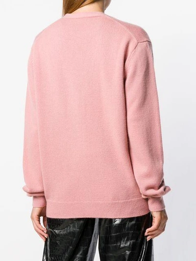 Shop Dsquared2 Knit Cardigan - Pink