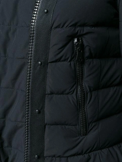 Shop Peuterey Short Padded Jacket - Black