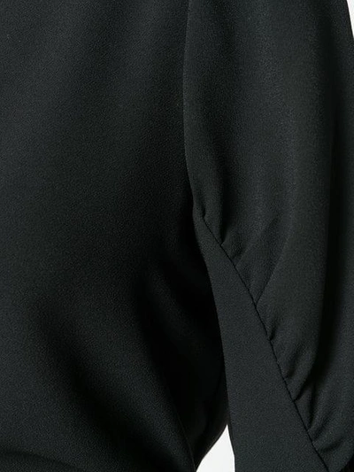 Shop Steffen Schraut Puffy Sleeve Blouse In Black