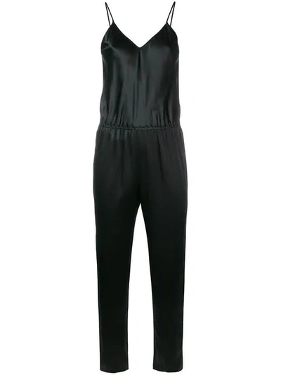 Shop Mes Demoiselles Almond Jumpsuit In Black