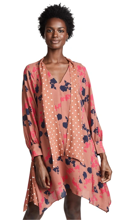 Shop Tanya Taylor Romia Dress In Camel