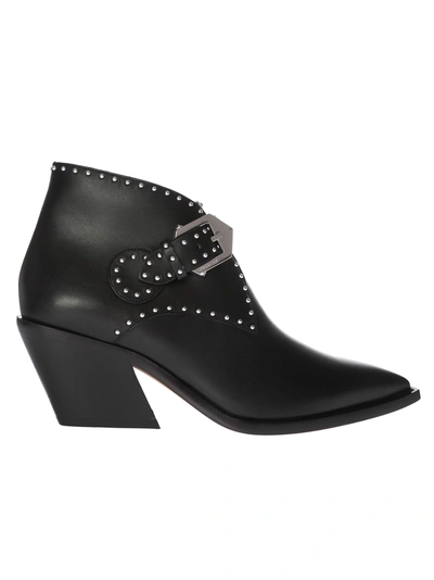 Shop Givenchy Studded Detail Ankle Boots